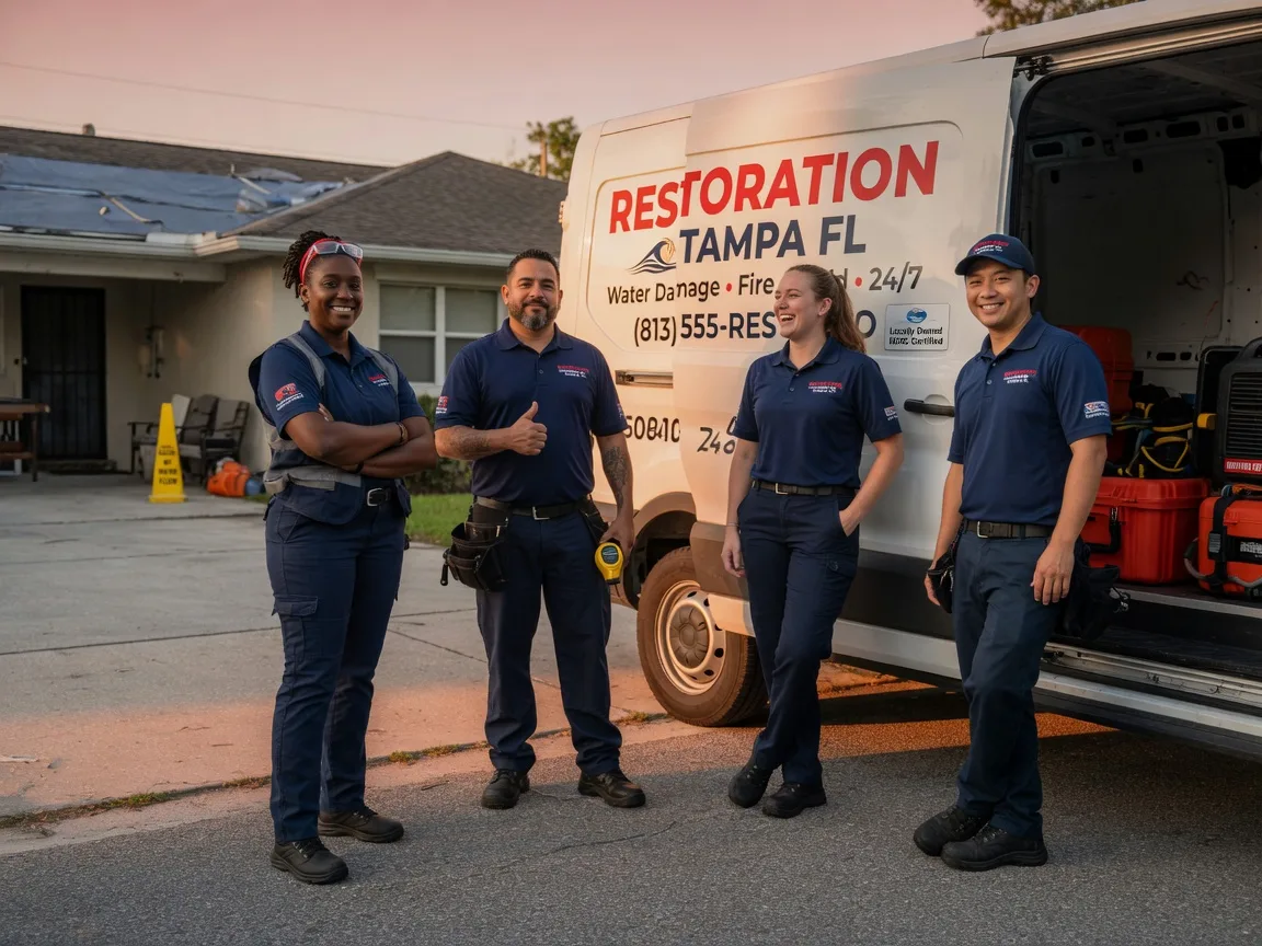 Water Damage Restoration company in Ravia, OK
